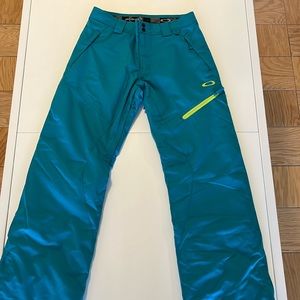 Oakley Snowboarding Pants - Teal